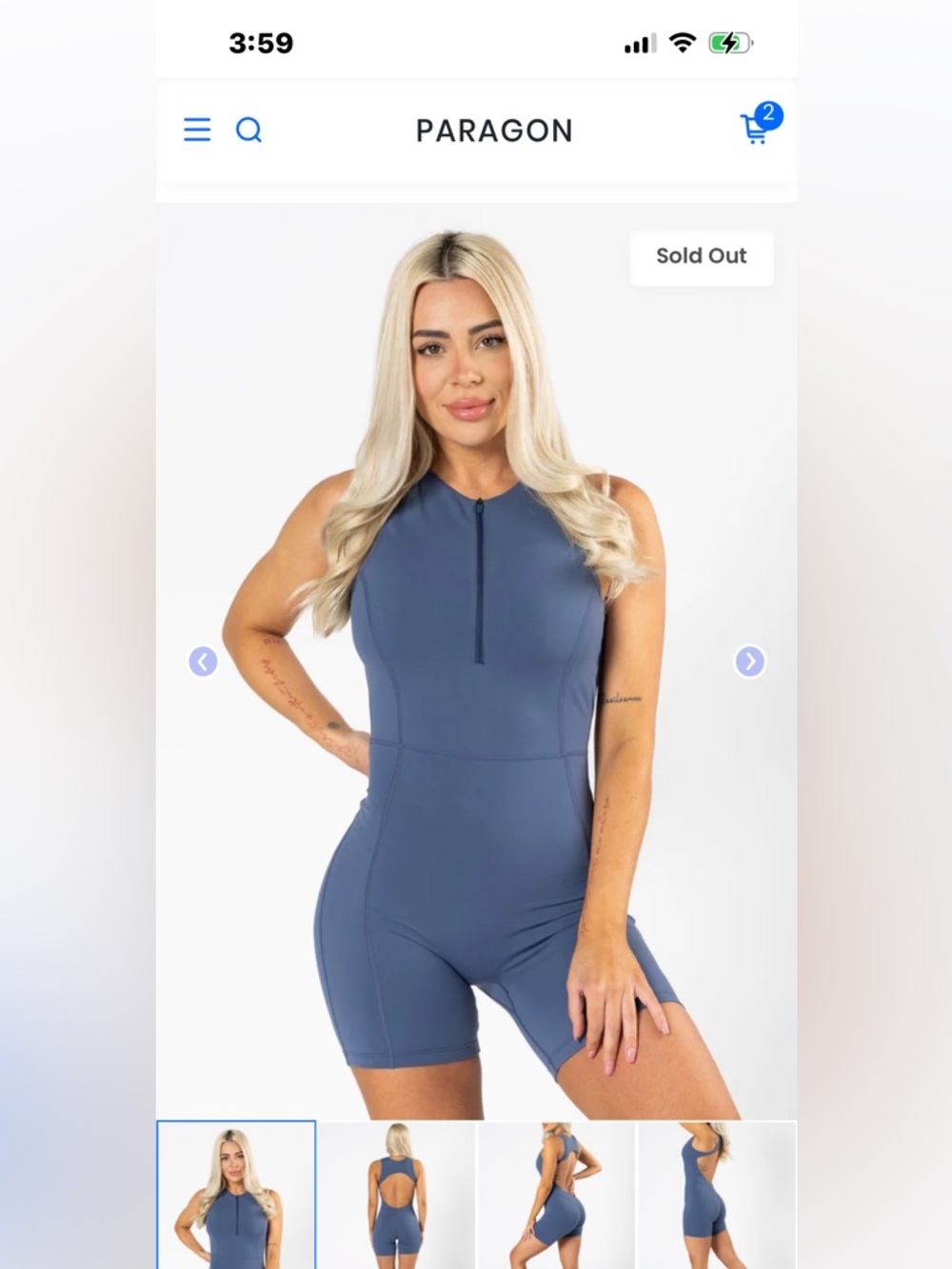 New paragon shortsuit